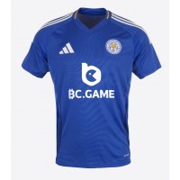 Billiga Leicester City Facundo Buonanotte #40 Hemma fotbollskläder 2024-25 Kortärmad